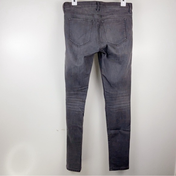 Banana Republic Premium Denim Ash Gray Skinny Jeans | Size 27 - Picture 4 of 6